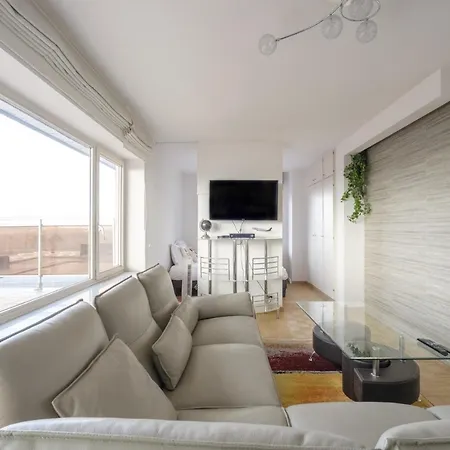 With Big Terrace Apartment